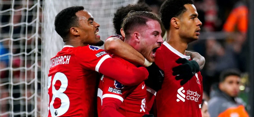 Liverpool 4-1 Luton: Reds vender kampen, topper igen